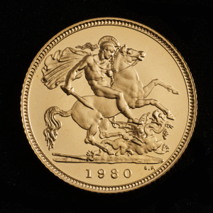 1980 Elizabeth II Half Sovereign