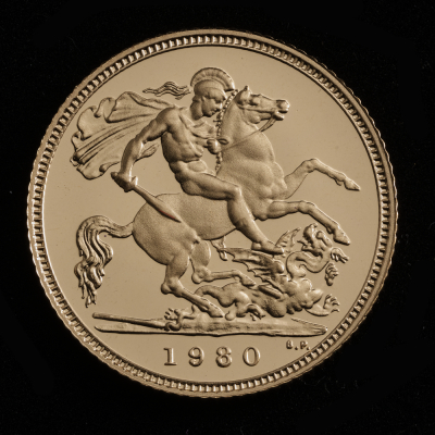 1982 Elizabeth II Half Sovereign