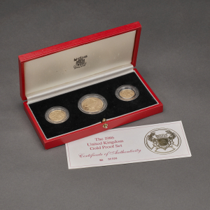 1986 Sovereign Three coin set