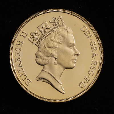 1987 Elizabeth II  Double Sovereign