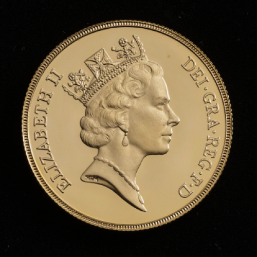 1987 Elizabeth II&nbsp; Double Sovereign