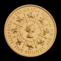 1993 40th Anniversary of the Coronation Gold Proof &pound;5