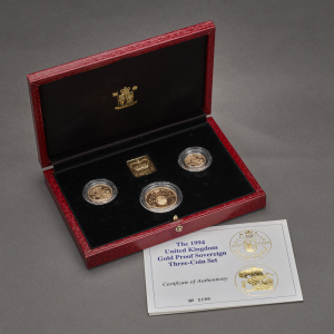 1994 Sovereign Three coin set