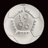 1996 European Football Championships Silver Proof £2 Coin - 2