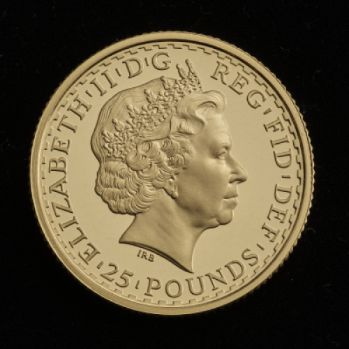 1998 Elizabeth II &pound;25 Britannia 1/4oz