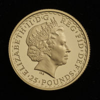 1998 Elizabeth II &pound;25 Britannia 1/4oz