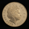 2000 Millennium Gold Proof £5