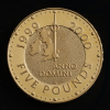 2000 Millennium Gold Proof £5 - 2