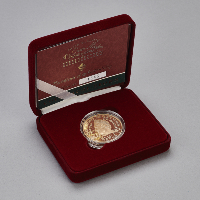 2000 The Queen Mother Centenary Year Gold Proof £5