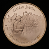 2002 The Queen’s Golden Jubilee Commemorative Gold Medal - 3