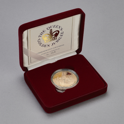 2002 The Queen’s Golden Jubilee Commemorative Gold Medal