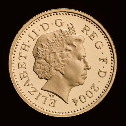 2004 &pound;1 Gold Proof Coin