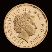 2004 &pound;1 Gold Proof Coin