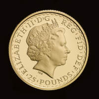 2005 Britannia Gold Proof &pound;25
