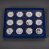 2012 Diamond Jubilee 18 Silver Coin Collection. - 3