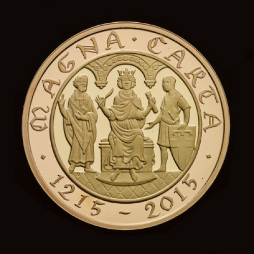 2015 Magna Carta &pound;2 Gold Proof Coin
