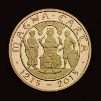 2015 Magna Carta &pound;2 Gold Proof Coin