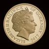 2017 Guernsey Sapphire Jubilee Gold £1 - 2