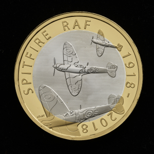 2018 Centenary of the RAF Spitfire Silver Proof £2 Coin