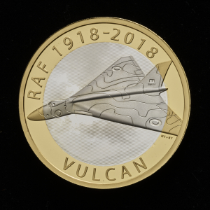 2018 Centenary of the RAF Vulcan Silver Proof £2 Coin