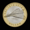 2018 Centenary of the RAF Vulcan Silver Proof &pound;2 Coin