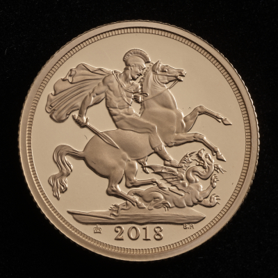 2018 Piedfort Sovereign