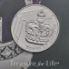 2019 The Crown Jewels &pound;5 set of Gold, Silver, Silver Piedfort and BU - 8