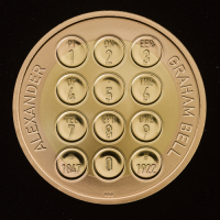 2022 Alexander Graham Bell Gold Proof &pound;2 Coin