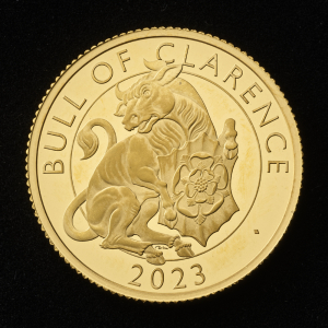 2023 Bull of Clarence Quarter Ounce Gold Proof Coin