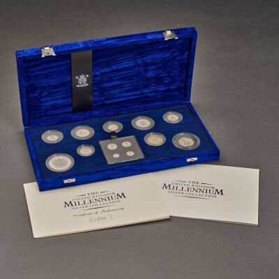 2000 Millennium Silver Coin Collection