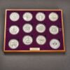 2002 Golden Jubilee Commonwealth 24 Coin Silver Collection - 2