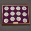 2002 Golden Jubilee Commonwealth 24 Coin Silver Collection - 4