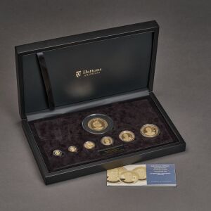 2022 Prince William 40th Birthday Gold Proof Sovereign Fractional Set