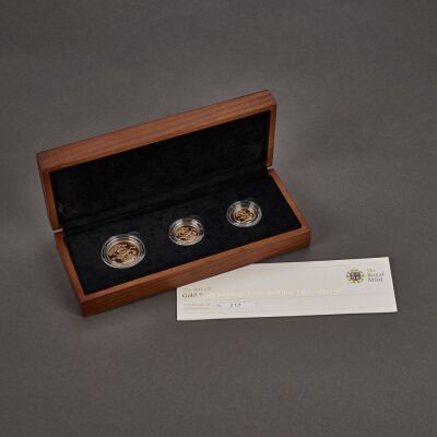 2011 Gold Proof Premium Three Sovereign Coin Set