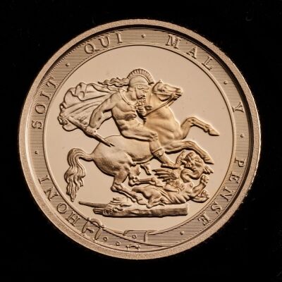 2017 Gold Proof Quarter Sovereign Coin