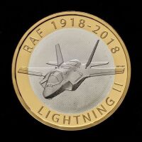 2018 Centenary of the RAF F-35 Lightning II Silver Proof &pound;2 Coin