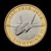 2018 Centenary of the RAF F-35 Lightning II Silver Proof &pound;2 Coin