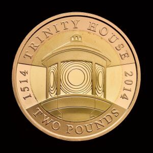 2014 Trinity House Gold Proof £2 Coin