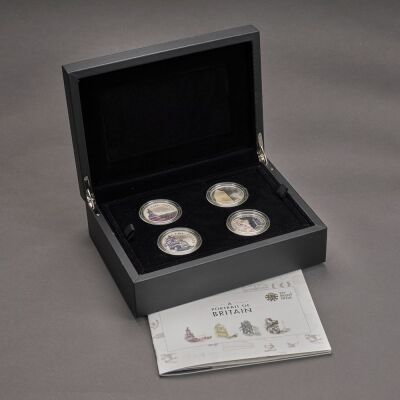 2014 UK Portrait of Britain Silver Commemorative Coin Set