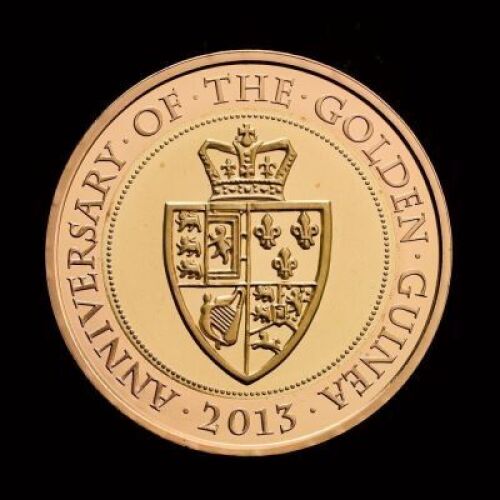 2013 Anniversary of the Guinea Gold Proof &pound;2 Coin