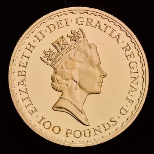 1987 Four Coin Gold Proof Britannia Set