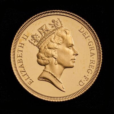 1987 Gold Proof Sovereign Coin