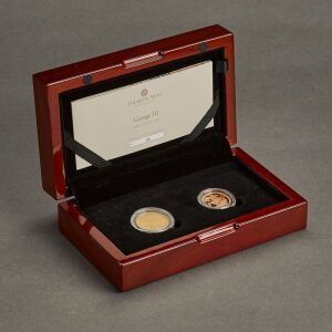 George III Gold Two Coin Set