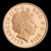 2013 Gold Floral Collection &pound;1 Four Coin Set - 4