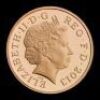 2013 Gold Floral Collection &pound;1 Four Coin Set - 8