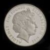 2014 Alderney &pound;5 silver proof - 4