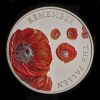 2014 Alderney £5 silver proof cert "for the fallen" - 2