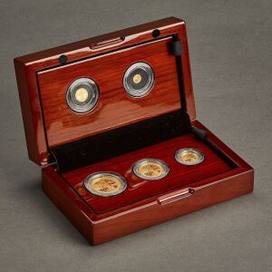 2017 Five Coin Gold Proof Britannia Set