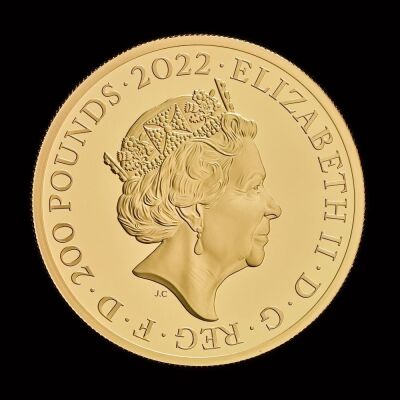 2022 Prince William 40th Birthday 2oz Gold Proof Coin