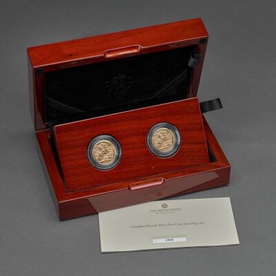 Canadian Branch Mint Two Coin Sovereign set